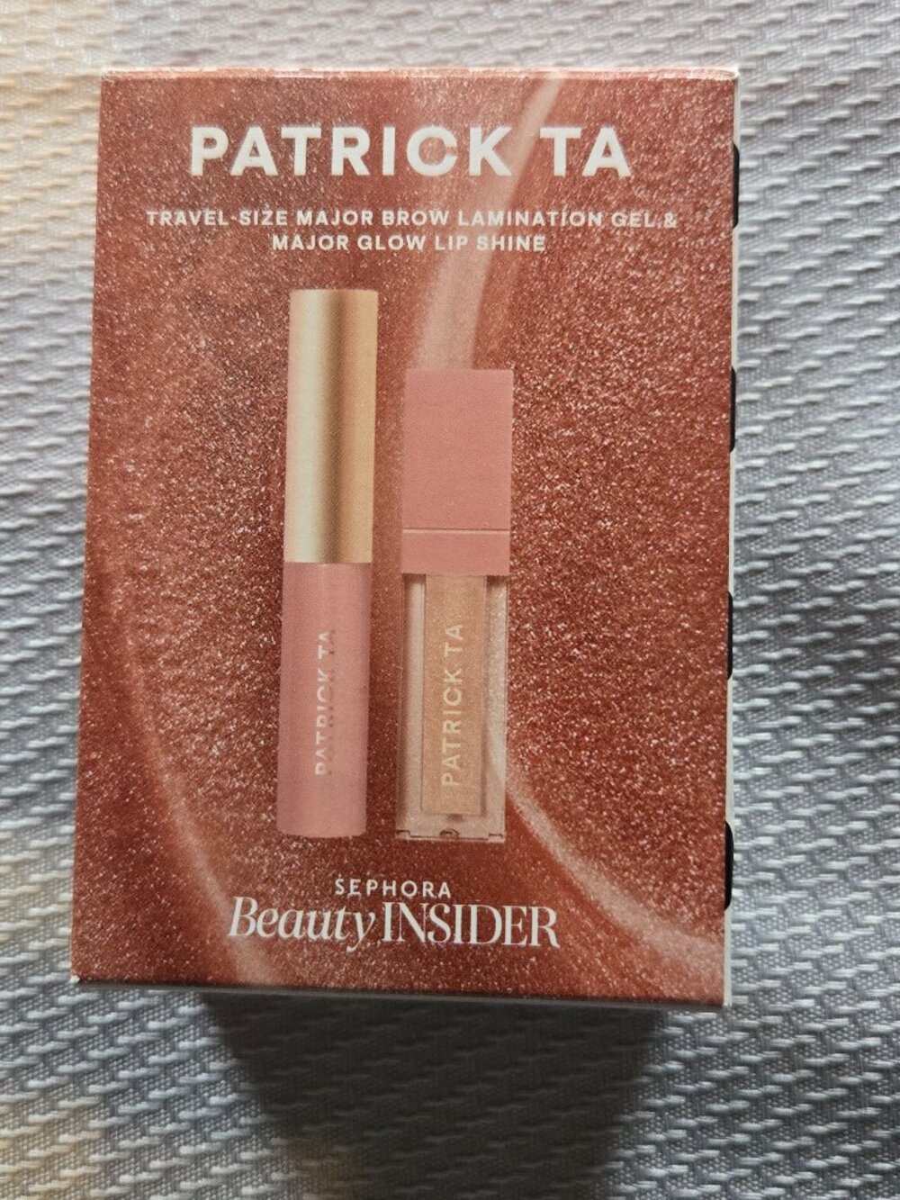 Patrick Ta Travel size Major brow lamination gel & Major glow lip shine